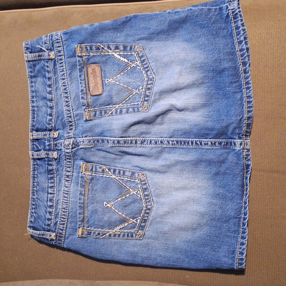 Wranglers Jean Skirt